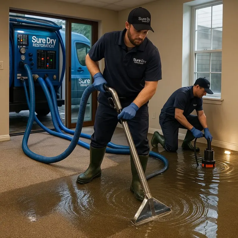 Water Extraction and Removal process in Loma Rica, CA